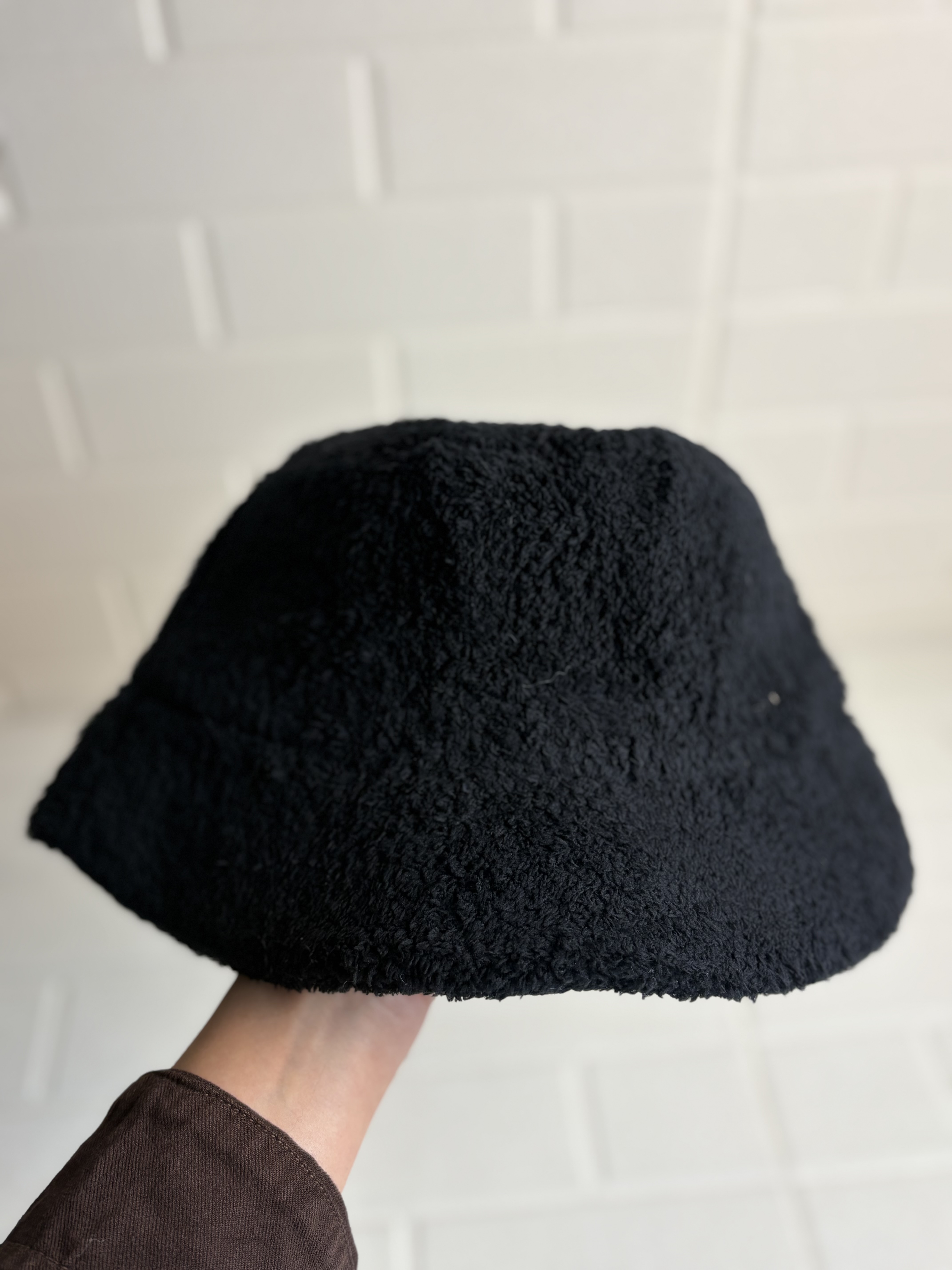کلاه باکت ساده تدی(کم خز)