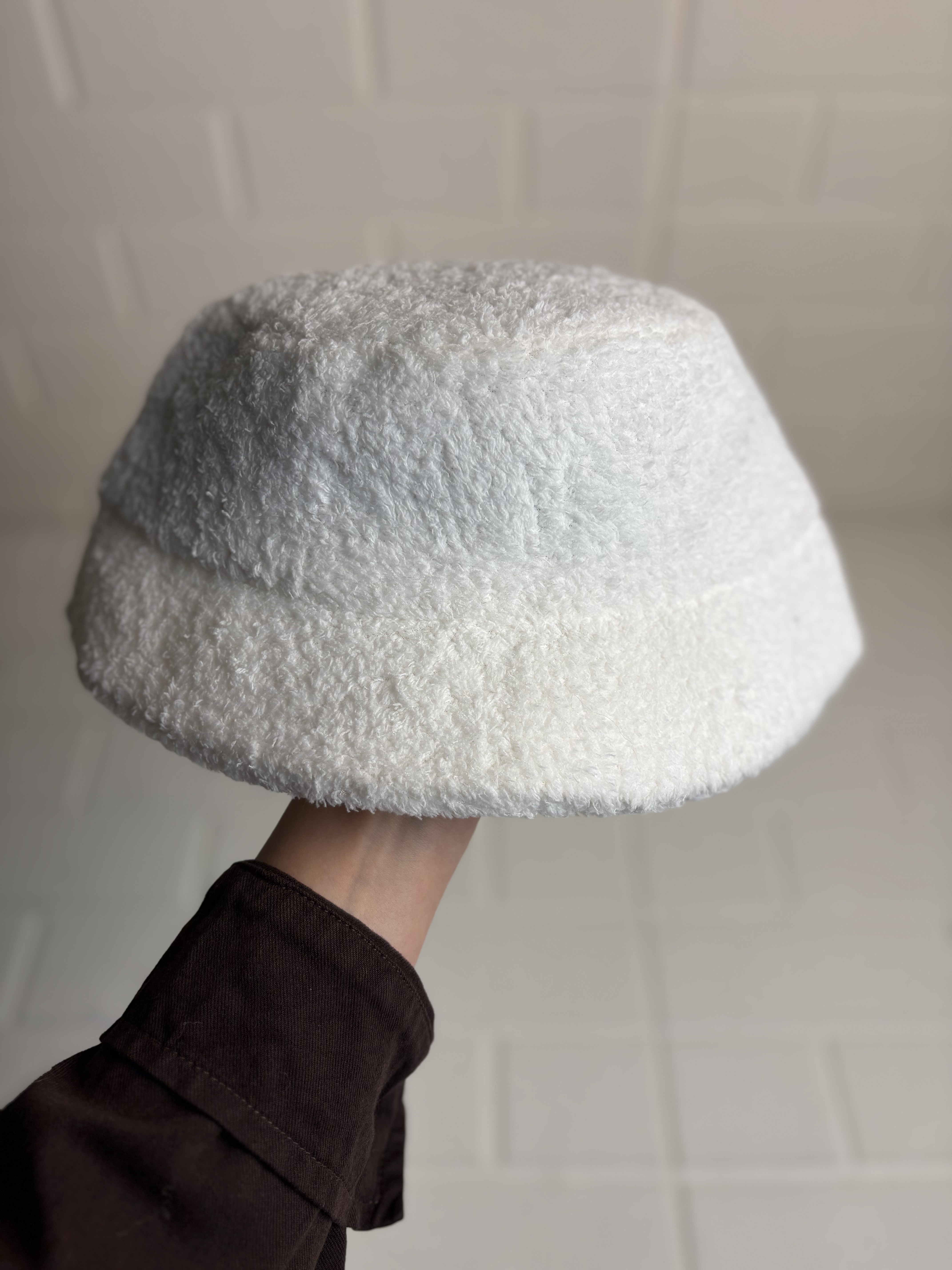 کلاه باکت ساده تدی(کم خز)