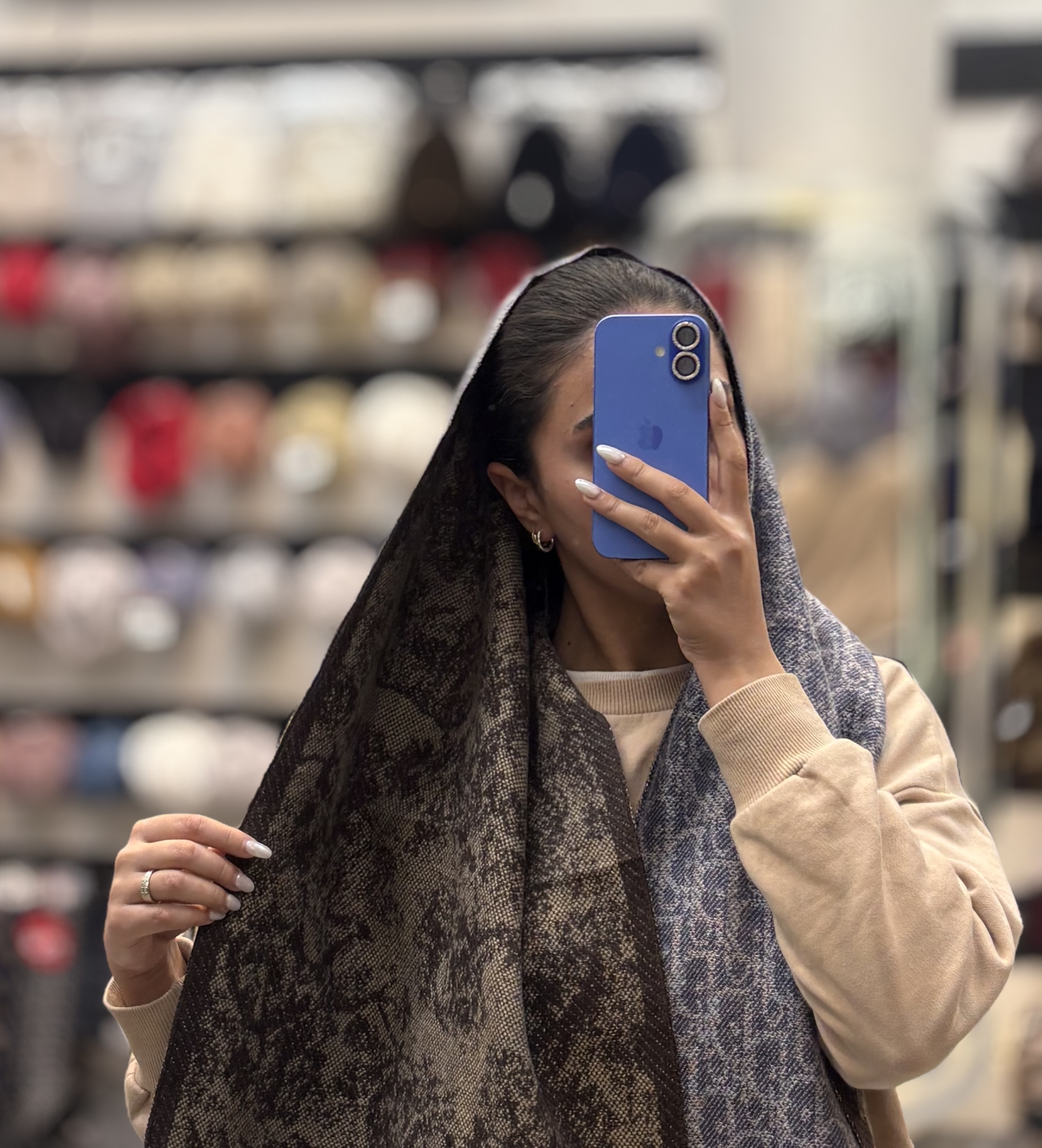 شال موهر ۲رو(وارداتی)